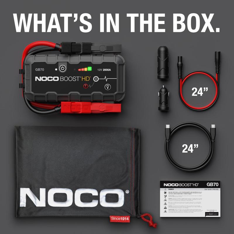 メンテナンス NOCO BOOST HD GB70 12V 2000A Magazine Luiza | Pra você é Magalu!